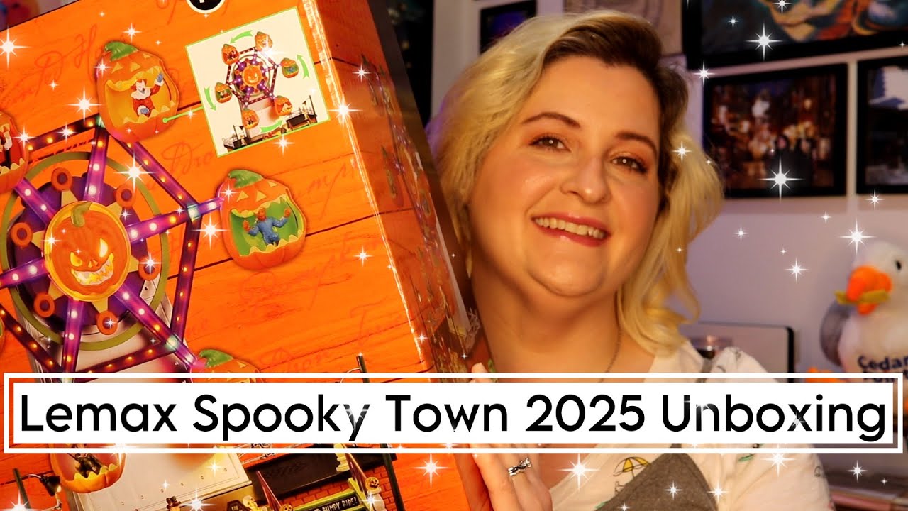Lemax Spooky Town 2025 Jumping Jacks Ferris Wheel Unboxing YouTube