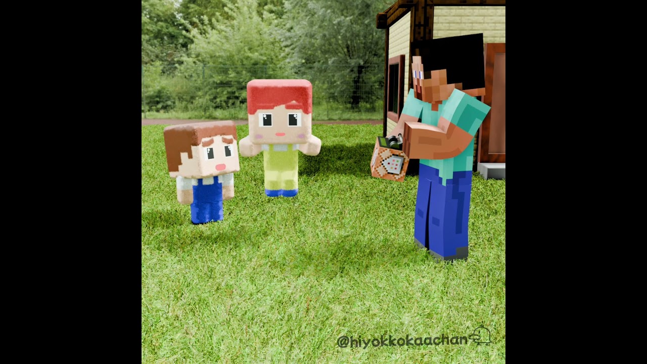 スティーブの発明「重力装置」　#ｍinecraft #マイクラ