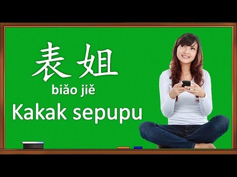 Belajar Sapaan Keluarga Dalam Bahasa Mandarin