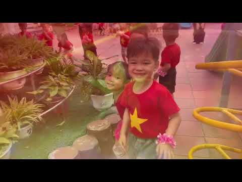 Trường mầm non Đại Bản Quận Hồng Bàng chào mừng kỷ niệm 50 năm giải phóng Miền Nam thống nhất đất nước.