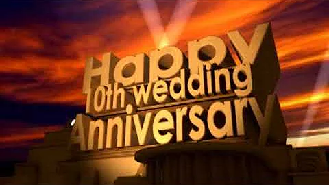Happy 10th wedding anniversary