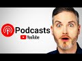 Big news  youtube launches podcast feature