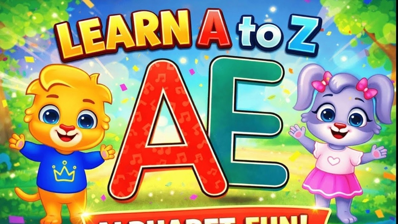 🎉 Learn A to Z Alphabet ABC Song & Phonics for Kids 🧒📚 Kids Game - YouTube