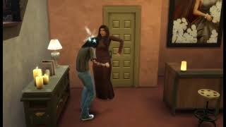Nora Simski Fights Ex Bro - In - Law Reed (Sims 4)