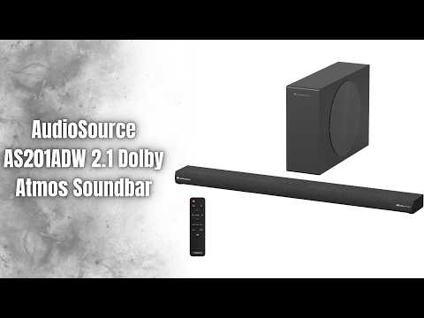 Recensione della soundbar AudioSource AS201ADW 2.1 | Dolby Atmos a un prezzo accessibile!