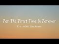 For The First Time In Forever From Frozen Kristen Bell Idina Menzel Lyrics 