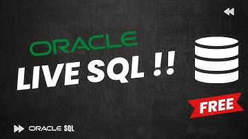 How to use Oracle Live SQL? practice Oracle SQL online for Free of cost