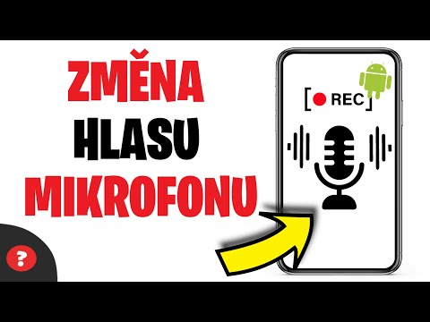 Jak ZMĚNIT HLAS MIKROFONU v TELEFONU | Návod | Android | Android / MOBIL