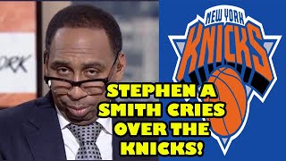 Stephen A Smith Cries Like A Btch Over The New York Knicks On First Take