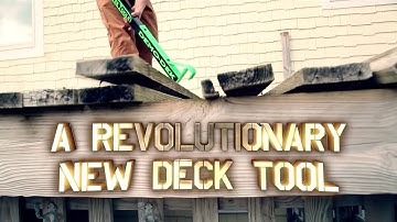 Deck Removal Tool from GreenTek Tools