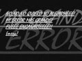 Mi error unidad callejera music  caribe producciones letra