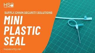 Mini Plastic Seals |  Tamper-Evident Security Seals for Aviation, Banking, Logistics & Beyond