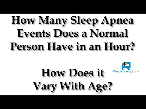Video: Kolik hypopnoe za noc je normální?