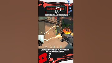 REASON I HAVE SHORTY EVERYTIME I PLAY OPERATOR #shorts #valorant #operator #shorty #clutch