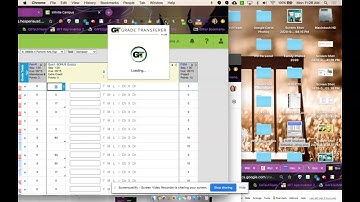 Grade Transferer Google Extension