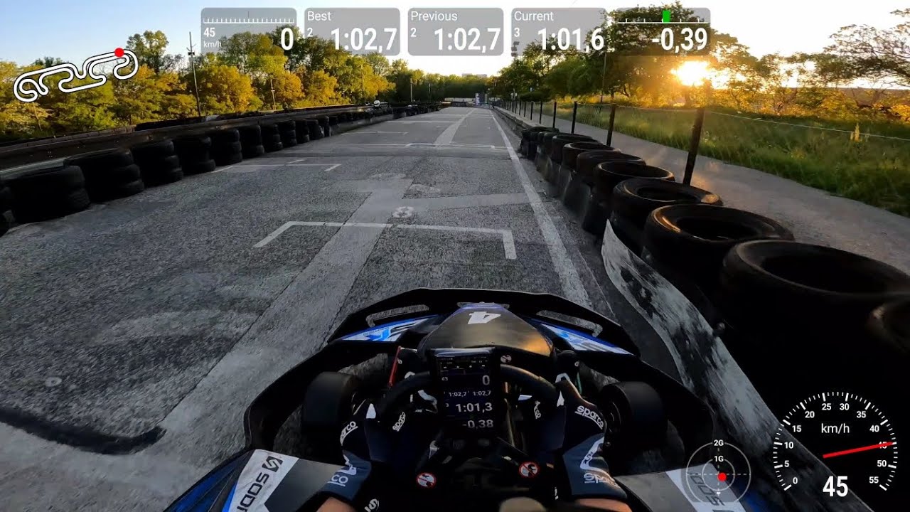 G1 Budaring - 1:02.21 | Sonkoly Bálint onboard + telemetry