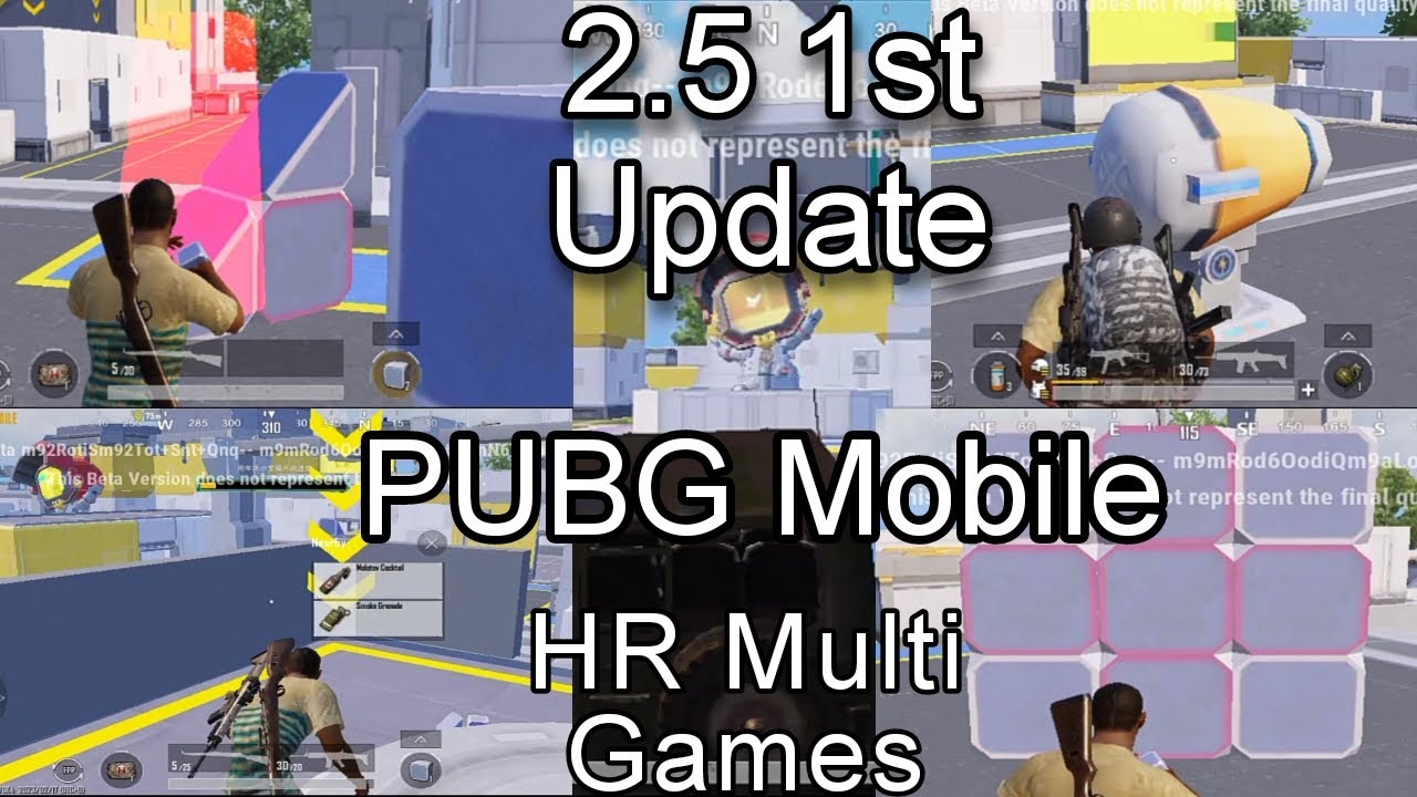 2.5 new update PUBG Mobile 5th Anniversary update |HR Multi Games| # ...