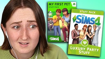 reacting to + judging old sims pack trailers