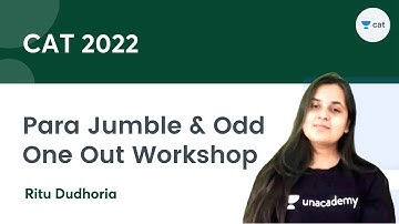Para Jumble & Odd One Out Workshop | CAT 2022 & OMETs l Ritu Dudhoria
