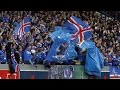 Iceland Beats England. Everyone Goes Nuts. ( Ísland Sigraði England. Allir Bilast.)