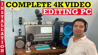 COMPLETE 4K VIDEO EDITING PC INSTALLATION (RYZEN 9 3900X)