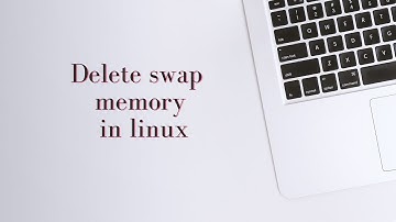 Deleting a swap space in linux
