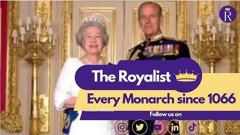 Every King and Queen of England Since 1066