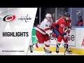 NHL Exhibition Highlights | Hurricanes @ Capitals 07/29/20