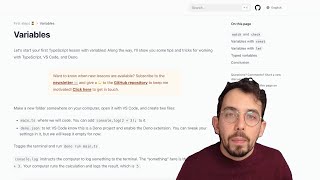 Variables in TypeScript