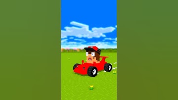 Steve-Tow-Truck and Alex-Forklift vs Noob-Race-Car  - Minecraft animation #minecraft #shorts