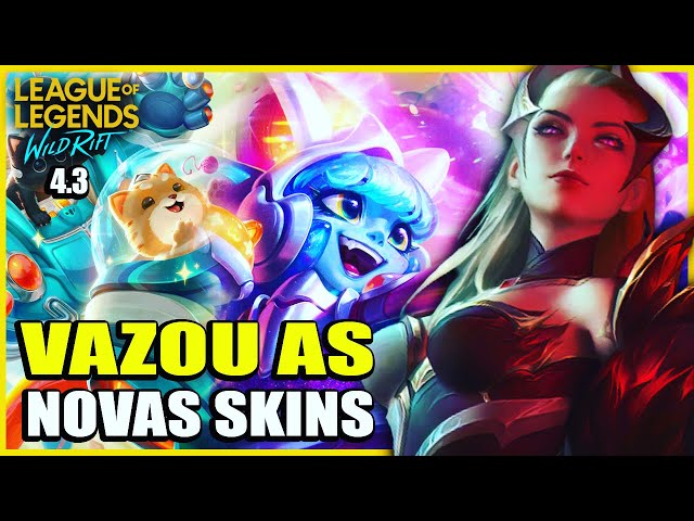 Novas skins pro Wild Rift #viraliza #riotlolwildrift #leagueoflegends