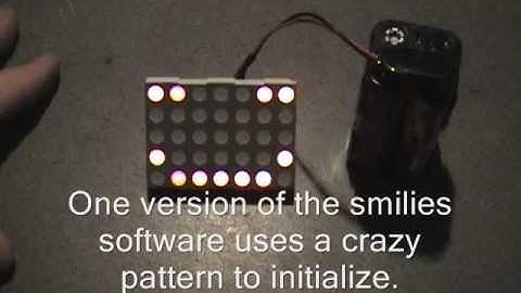 Build A picAxe 18M2 Five By Seven Display