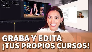 ¿QUIERES VENDER CURSOS ONLINE? ¡Así puedes GRABARLOS y EDITARLOS! (TUTORIAL)