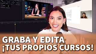 ¿QUIERES VENDER CURSOS ONLINE? ¡Así puedes GRABARLOS y EDITARLOS! (TUTORIAL)