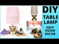 HOW TO MAKE TABLE LAMP AT HOME || DOLLAR TREE DIY MODERN ROOM DECOR 2020 || DIY HOME DECOR