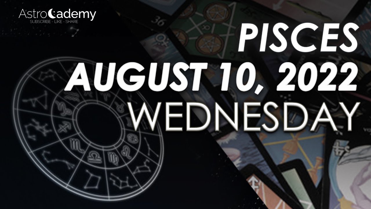 PISCES ♓❤ IT'S TIME TO RELAX!❤️ HOROSCOPE READING August 2022