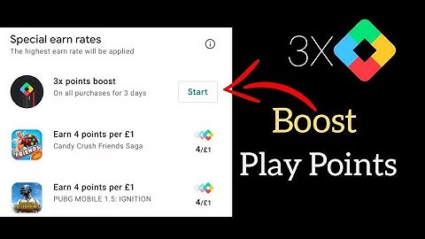 How To Boost Google Play Points | 3x Play Points Boost | UK Account