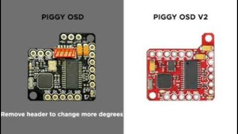 Comparison between Piggy V1 and V2