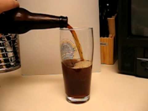 Pouring a Homebrew - American Brown Ale