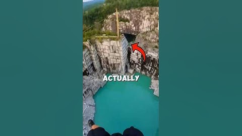 POV: You Trust a Rusty Zipline for the Views💀😭 #zipline #abandoned #shorts