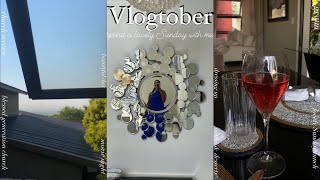 spend a lovely Sunday with me | vlogtober | church | drinks | good food | movie night