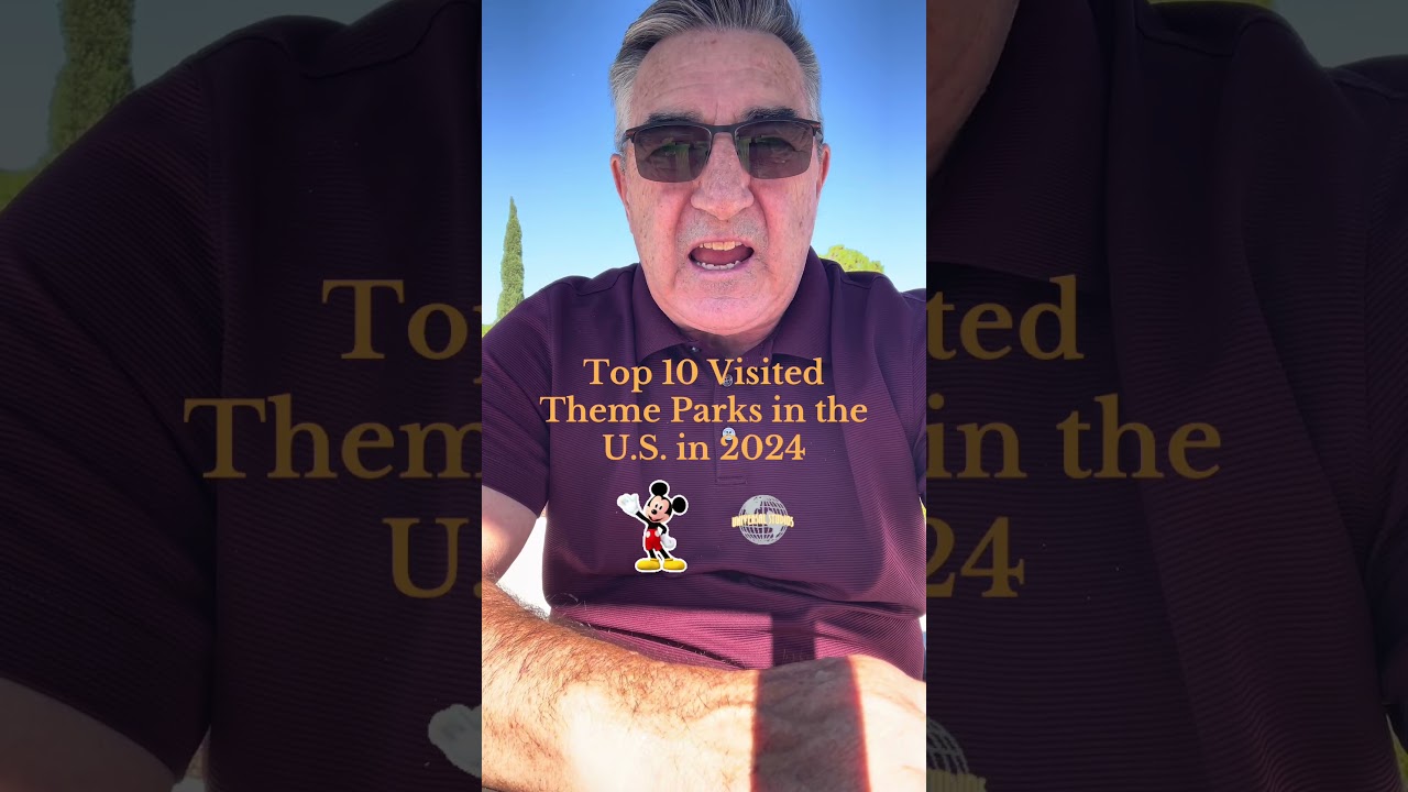 Top 10 most visited theme parks in the U.S. in 2024 