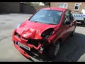 Nissan Micra  repaired, bumper bonnet front panel without painting or PDR