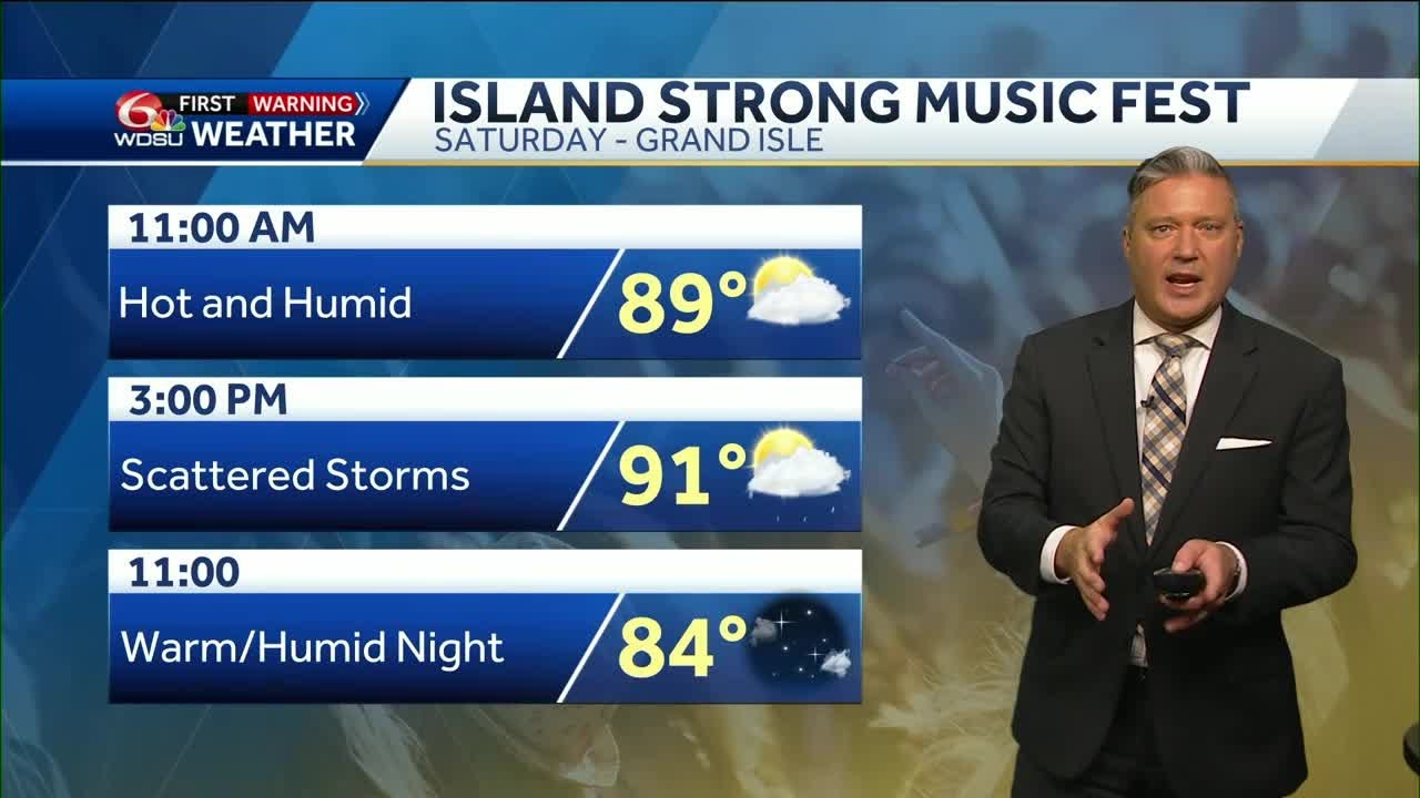 Tracking weekend storms and heat in your New Orleans weather forecast ...