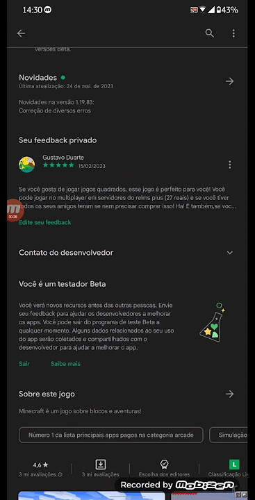 ✓COMO BAIXAR MINECRAFT PE DIRETO DA PLAY STORE GRÁTIS/COMO BAJAR