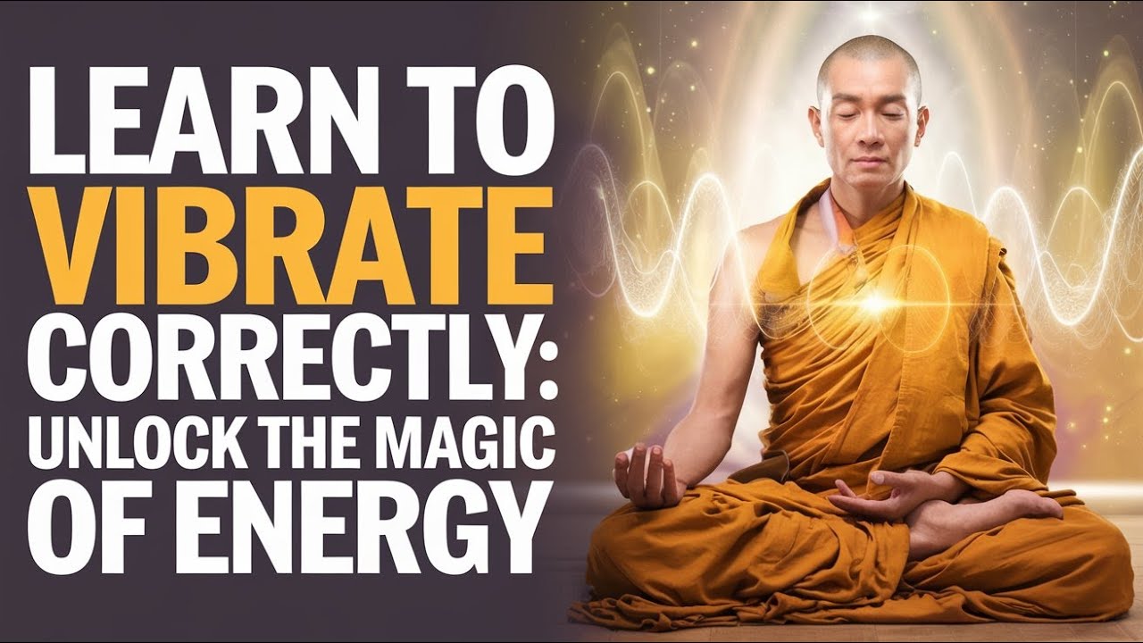 Vibrate Correctly and Unlock the Magic of Energy | Buddhism - YouTube