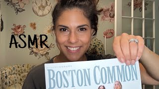 ASMR: Boston Common Magazine flip thru (whisper) screenshot 3