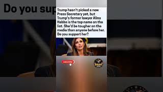 Trump s Bold Pick Alina Habba for Press Secretary
