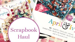 Expanding My Scrapbooking Collection With A Few Thoughtful Purchases (Scrapbook Haul Video)