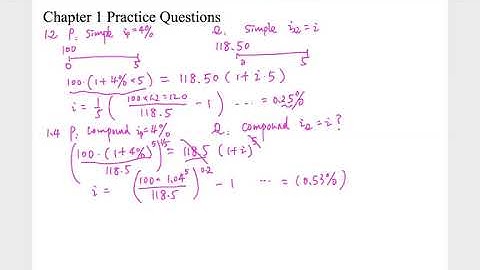 [MATH 2620 Financial Mathematics] Lecture 8: Ch1 Practice Questions